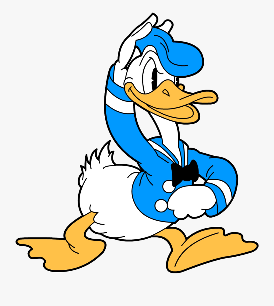 Old Donald Duck Png, Transparent Clipart