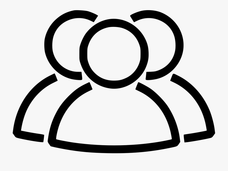 Users People Men Humans Heads Persons Svg Png Icon - People Line Icon Png, Transparent Clipart