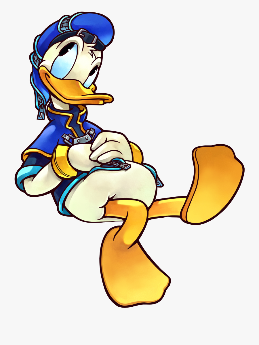 Donald Duck Kindom Png Image - Pato Donald Kingdom Hearts, Transparent Clipart
