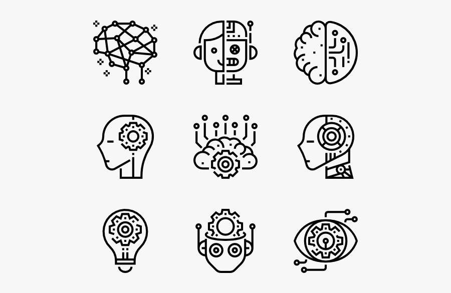 Clip Art Intelligence Icons - Family Line Icon Png, Transparent Clipart