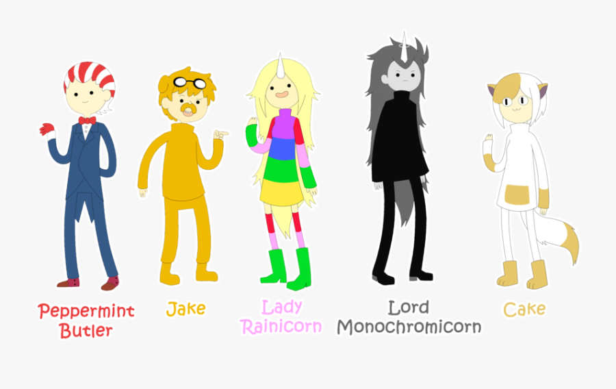 54 Images About Cuite On We Heart It - Adventure Time Characters As Humans, Transparent Clipart