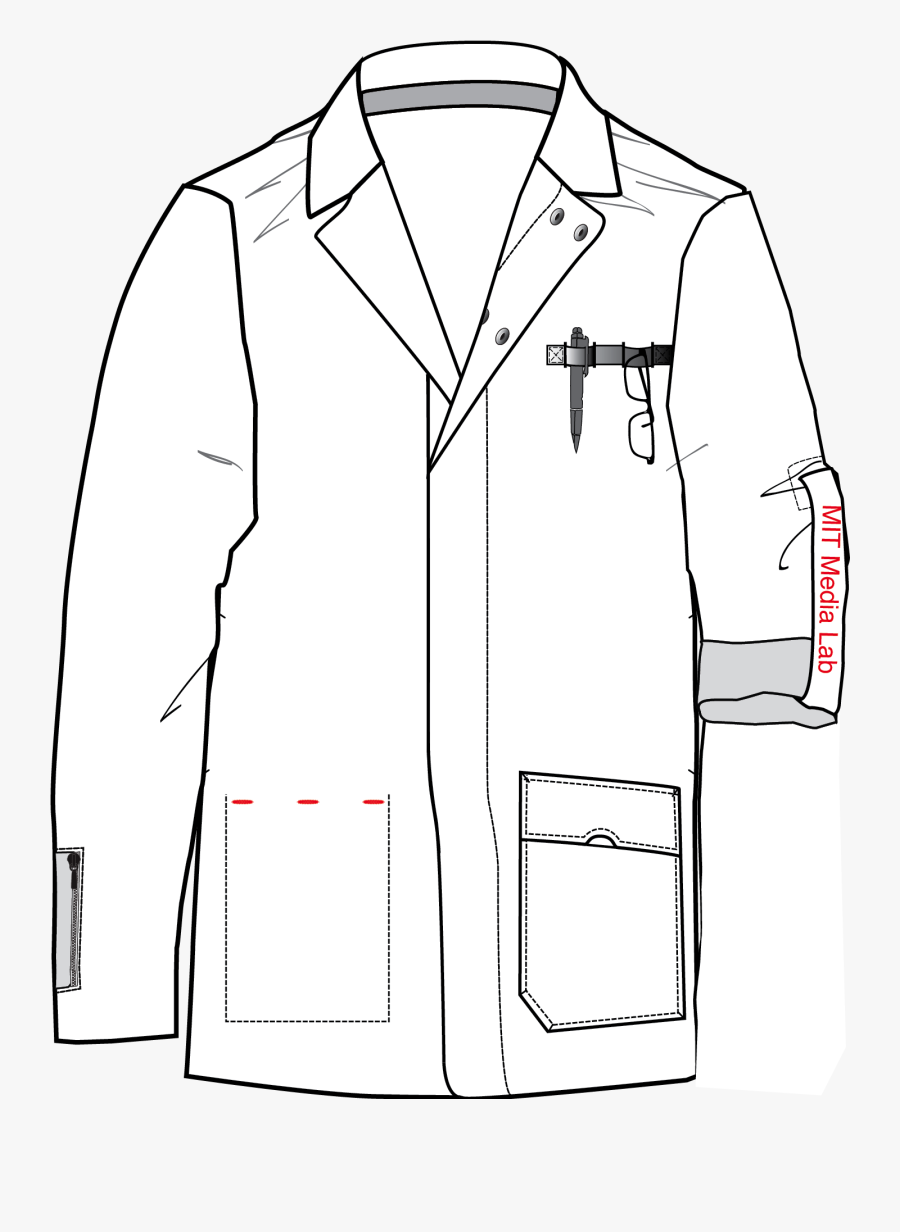 Images Of Drawing Spacehero - Transparent Background Lab Coat Clipart, Transparent Clipart