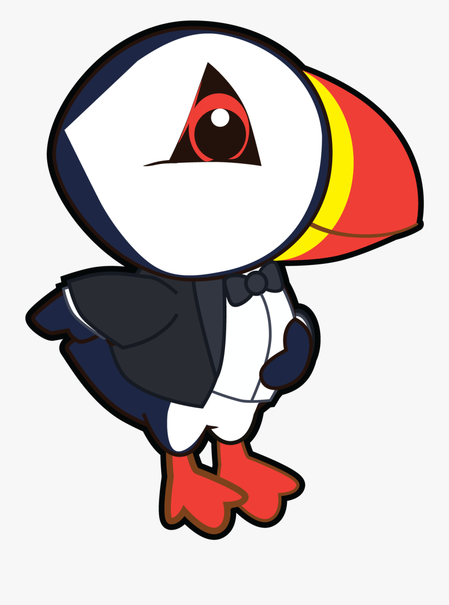 Who Is Pippin Puffin - Clipart Puffin Transparent Background, Transparent Clipart