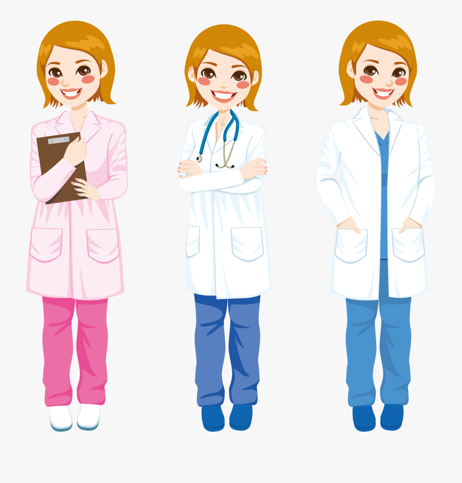 Doctors Clipart White Coat - Dr White Coat Clipart, Transparent Clipart