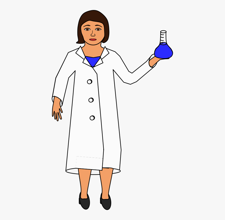 Standing,human Behavior,outerwear - Scientist, Transparent Clipart