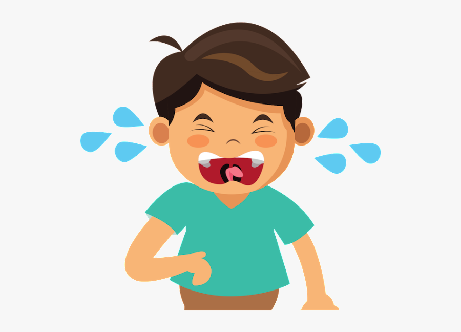 Emotionally Intelligent Discipline Inceptive Education - Crying Flat Design, Transparent Clipart