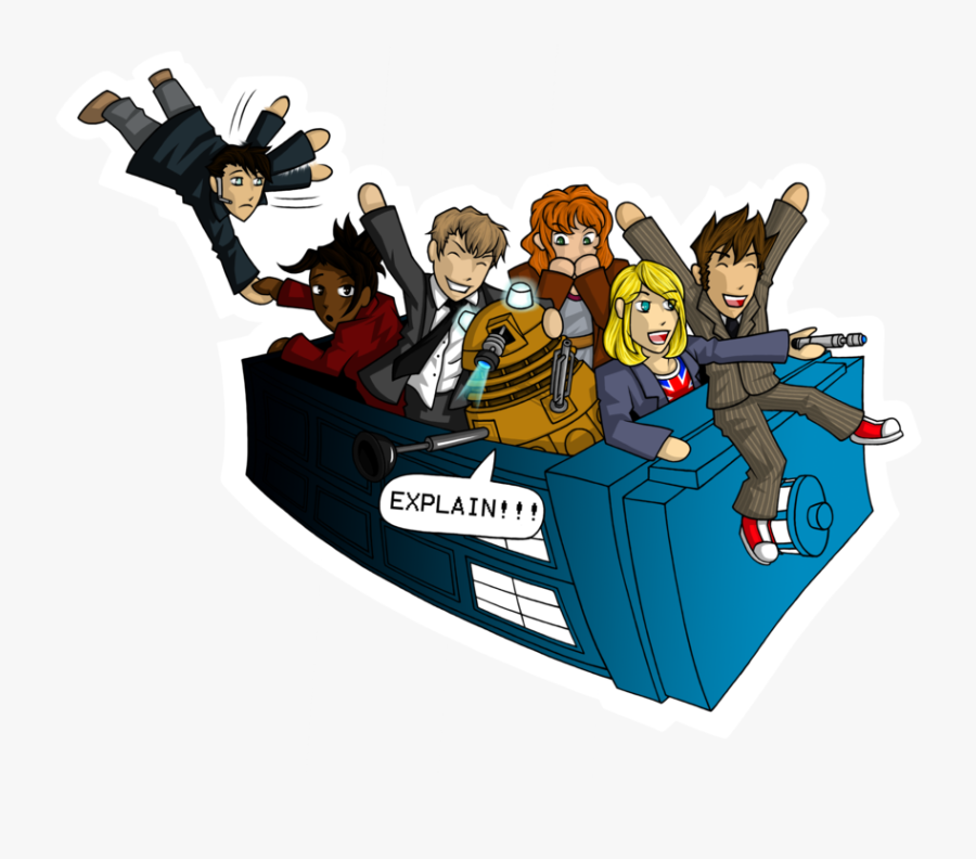 Download Graphic Tardis Adventure - Doctor Who 11th Doctor Fanart, Transparent Clipart