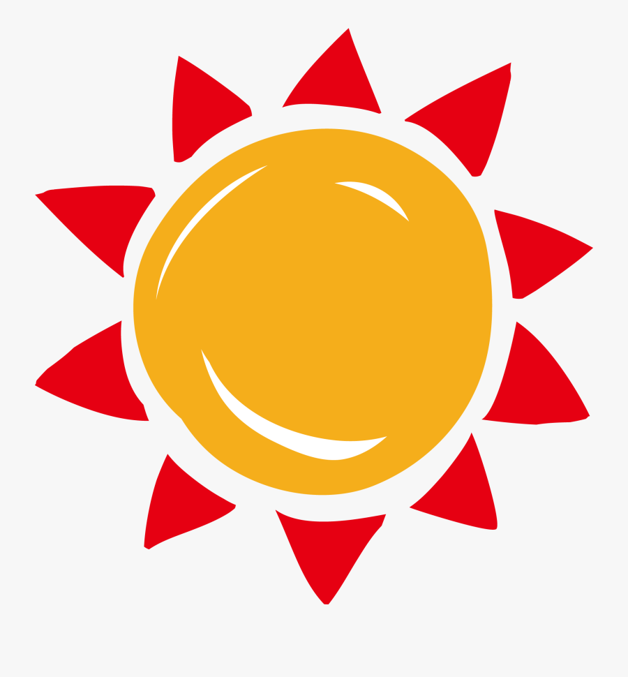 Clipart Sun Orange - ดวง อาทิตย์ การ์ตูน Png, Transparent Clipart
