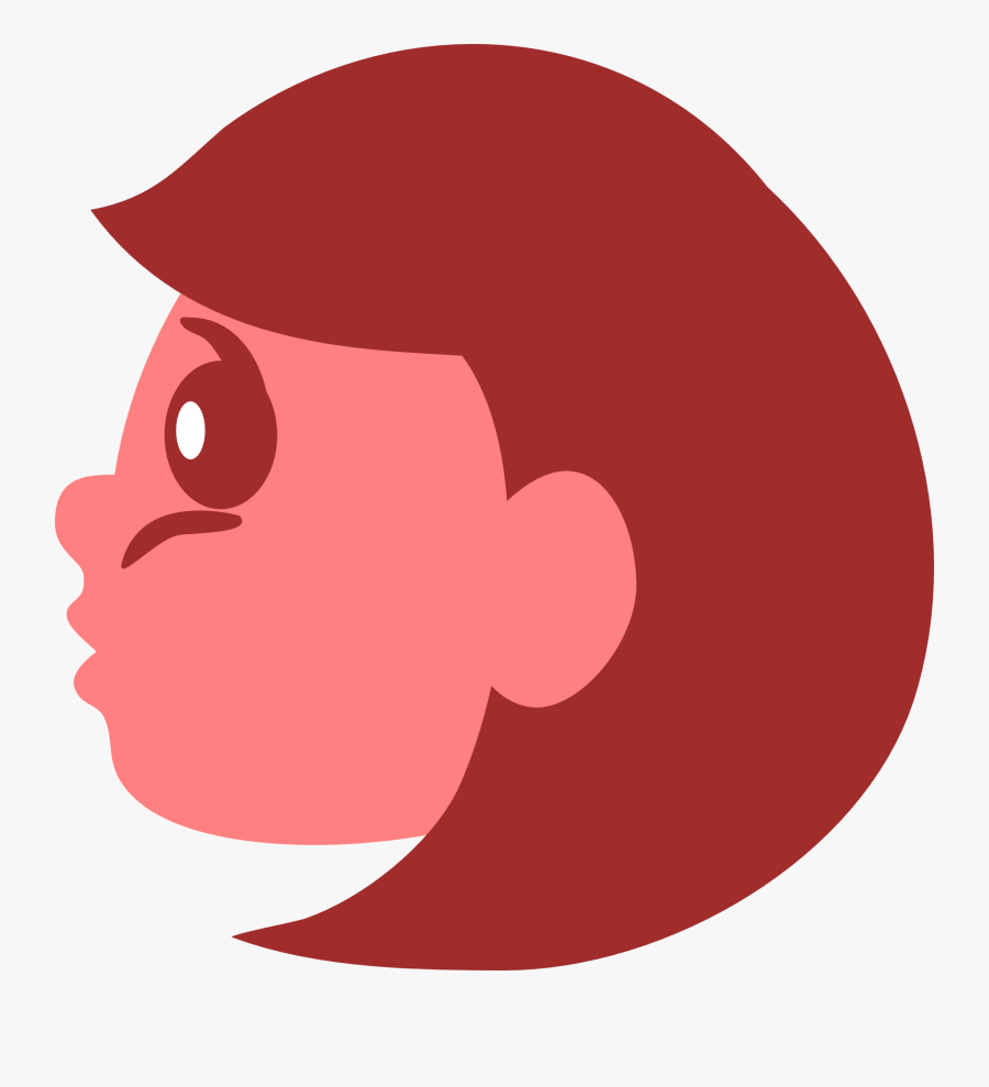 Girl Profile - Niña Perfil Png, Transparent Clipart