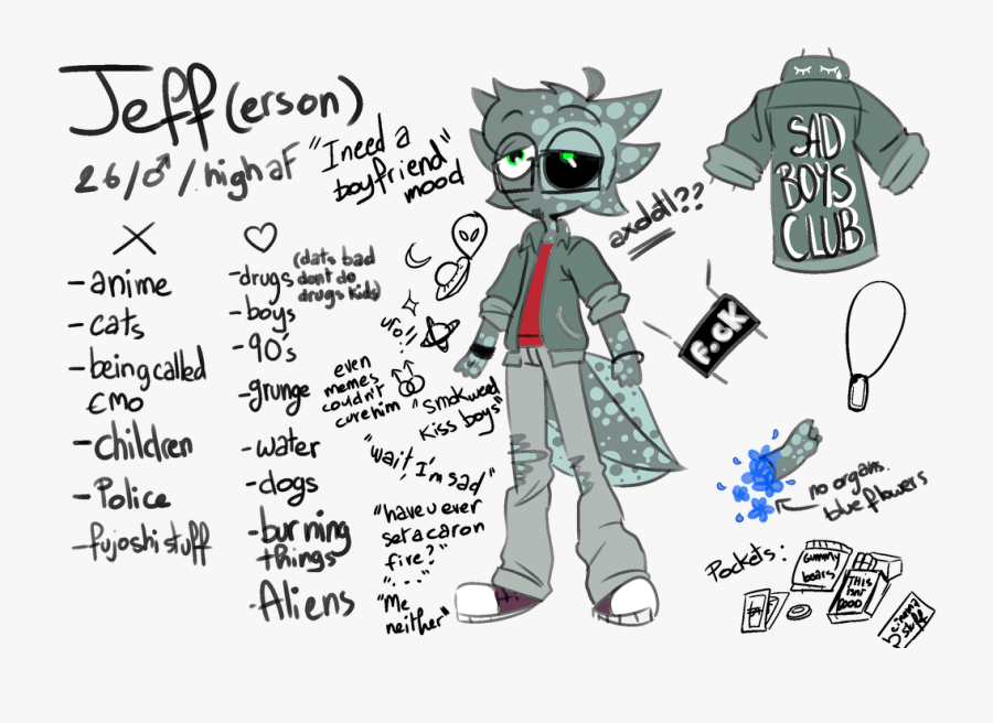 Axolotl Actually A Human - Cartoon, Transparent Clipart