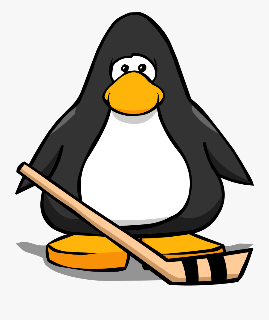 Penguin Clipart Hockey - Penguin With Santa Hat, Transparent Clipart