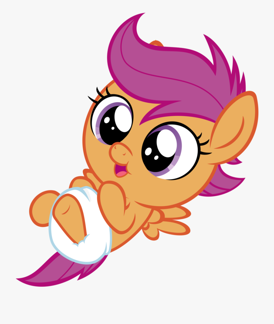 Clip Transparent Stock Artist Sollace Pony - My Little Pony Baby Pony, Transparent Clipart
