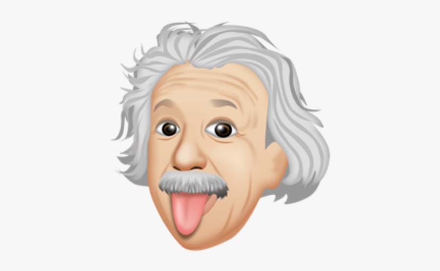 Albert Einstein Png - Albert Einstein Tongue Cartoon, Transparent Clipart