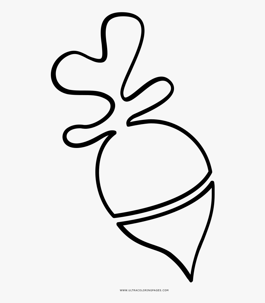 Clip Art Radish Clipart Black And White - Line Art, Transparent Clipart