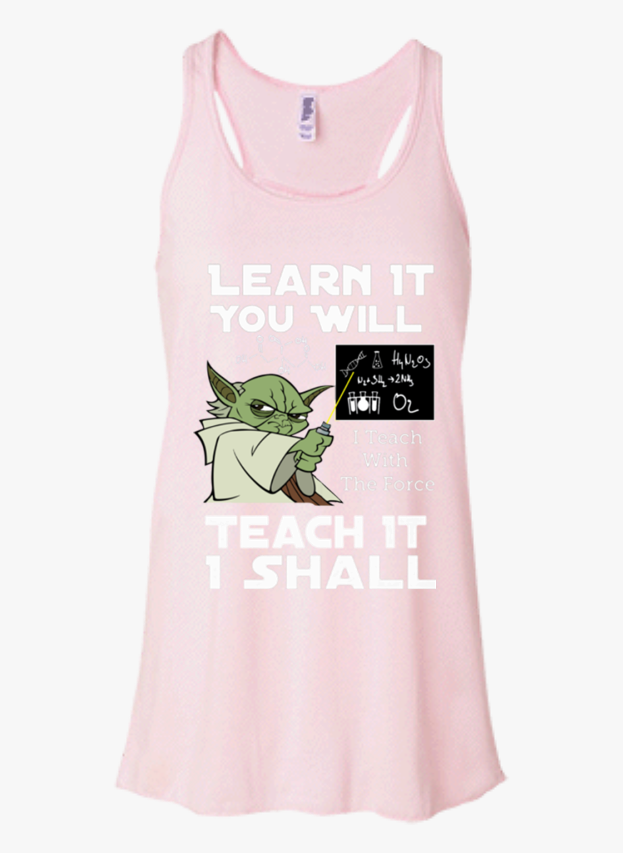 Vest Clipart Traffic - Bella + Canvas Women's Flowy Racerback Tank, Transparent Clipart