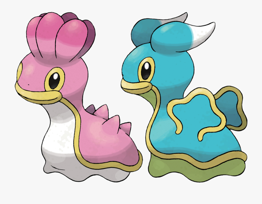 Transparent Under The Sea Background Clipart - Shellos Pokemon, Transparent Clipart