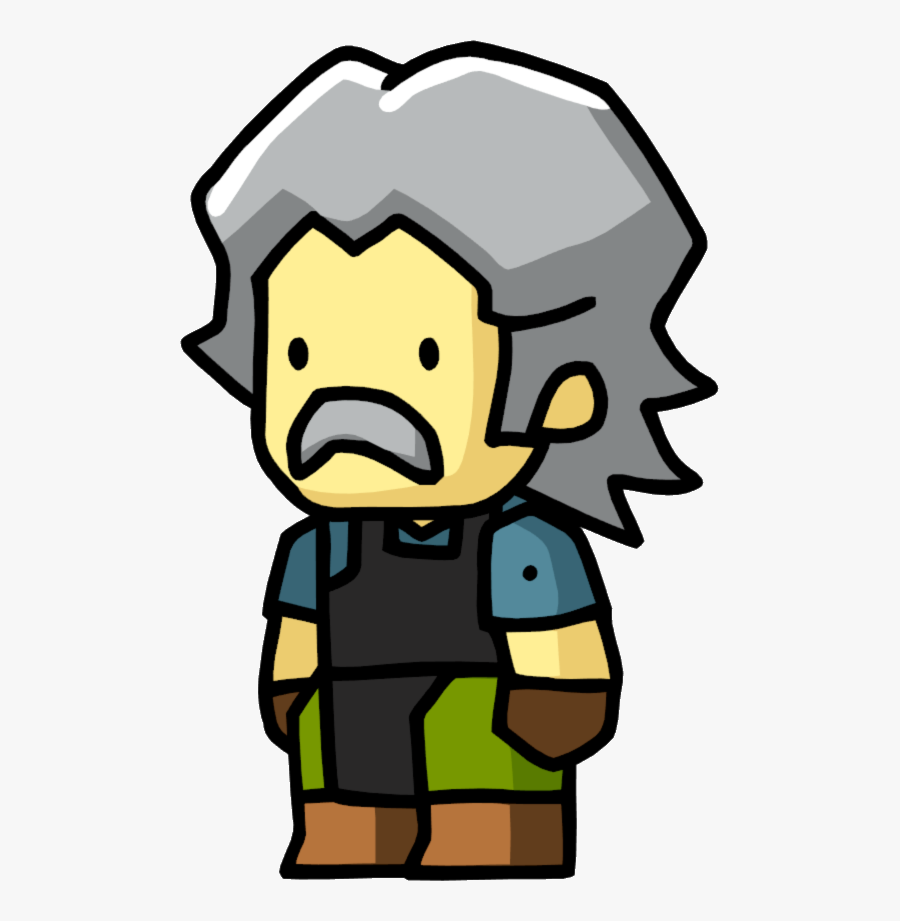 Scribblenauts Einstein Clipart , Png Download - Grandfather Png, Transparent Clipart