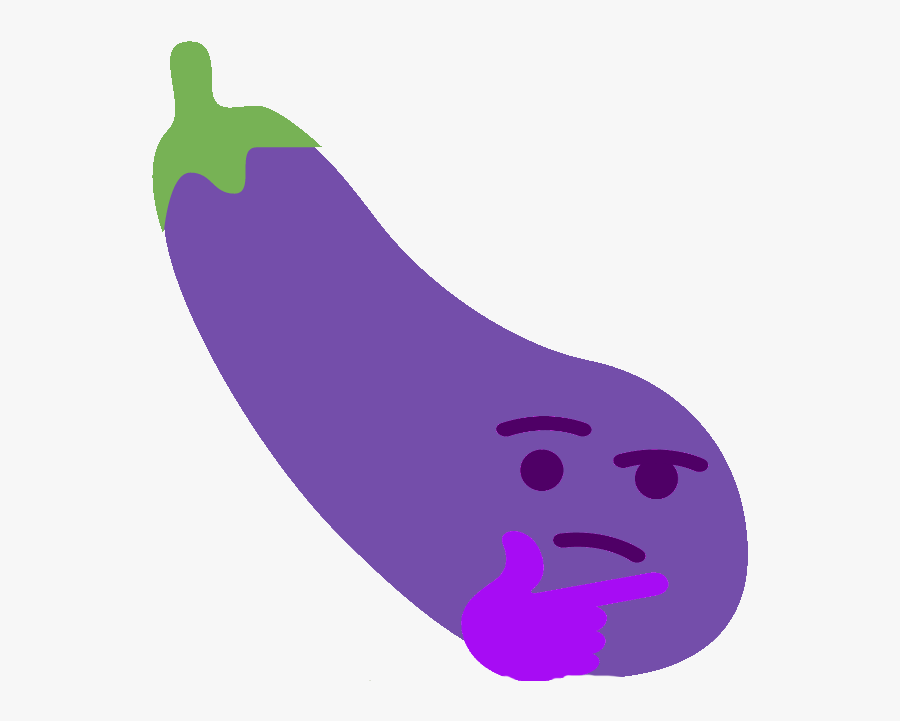 Discord Eggplant Emoji Transparent , Free Transparent Clipart - ClipartKey.