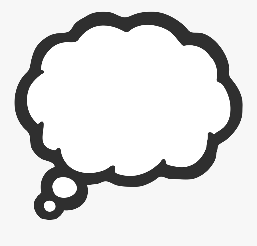 Bubble Emoji Thought Balloon Symbol - Thought Balloon, Transparent Clipart