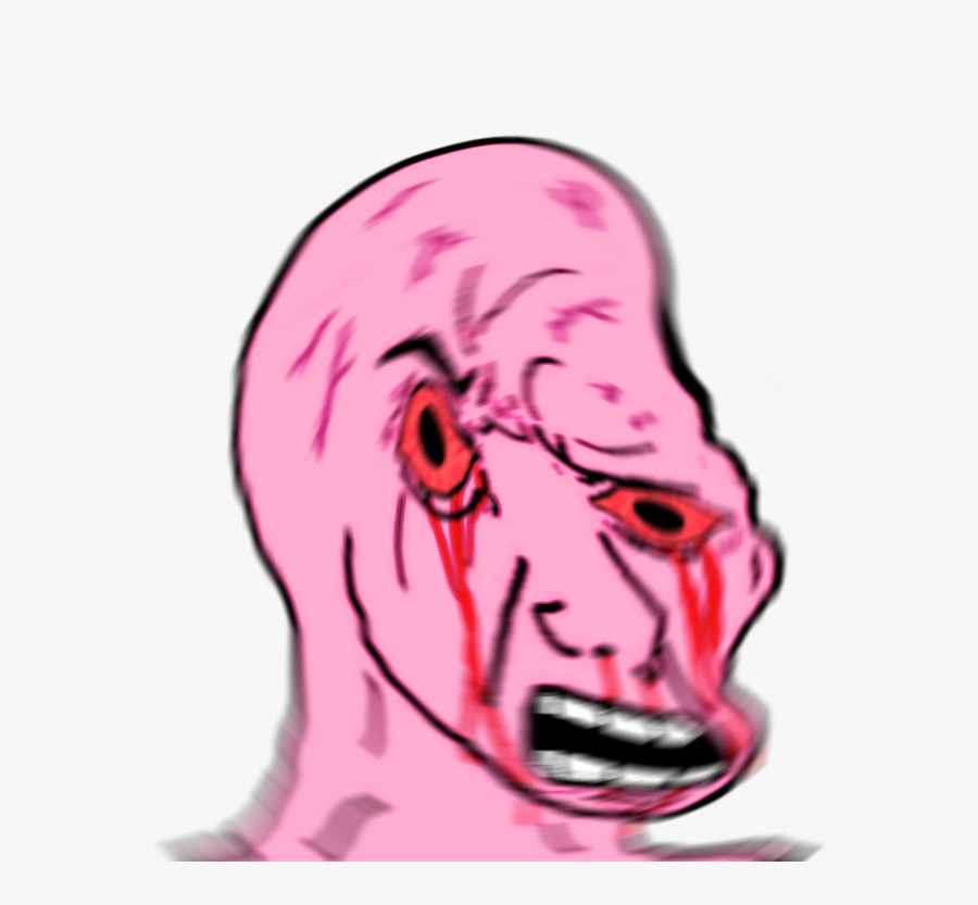 Pinkjack , Png Download - Wojak Pain, Transparent Clipart