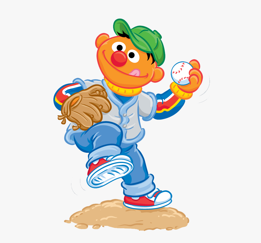 Ernie 02 Sesame Street Sesame Streets And Fanart - Sesame Street Ernie Cartoon, Transparent Clipart