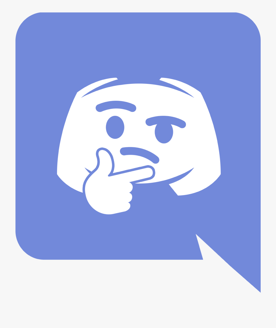 Thinking Emoji Image - Discord Icon, Transparent Clipart