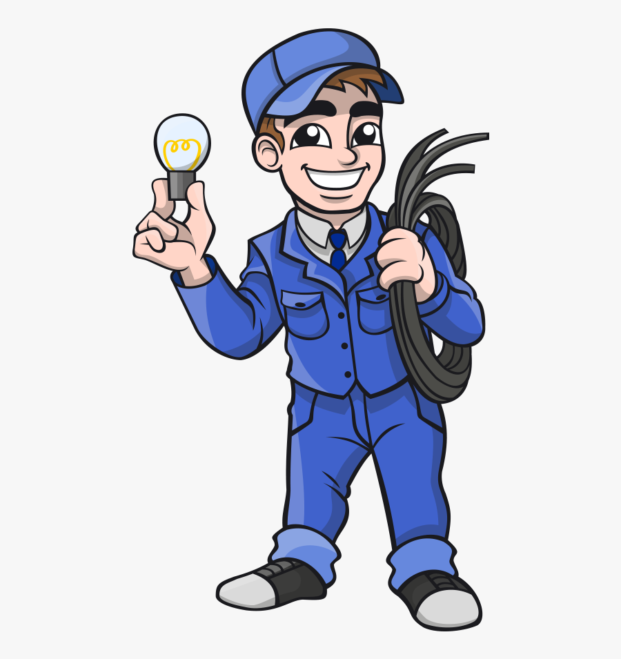 Free Electrician Clipart Image - Electrician Clip Art, Transparent Clipart