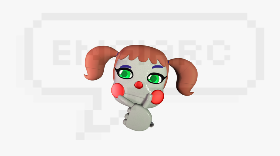 Artworktlt Circus Baby Thinking Emoji - Fnaf Circus Baby Ng, Transparent Clipart