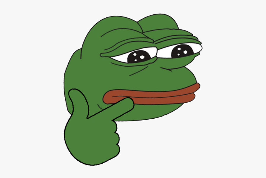 Emoji Clipart Frog - Pepe The Frog Jpg, Transparent Clipart