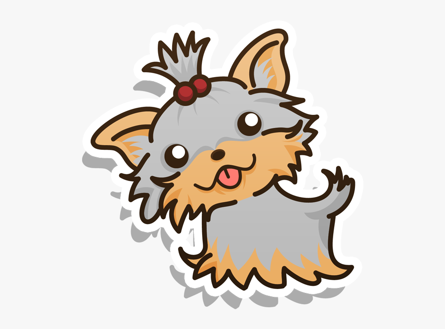 Transparent Yorkie Clipart - Puppies Kawaii, Transparent Clipart
