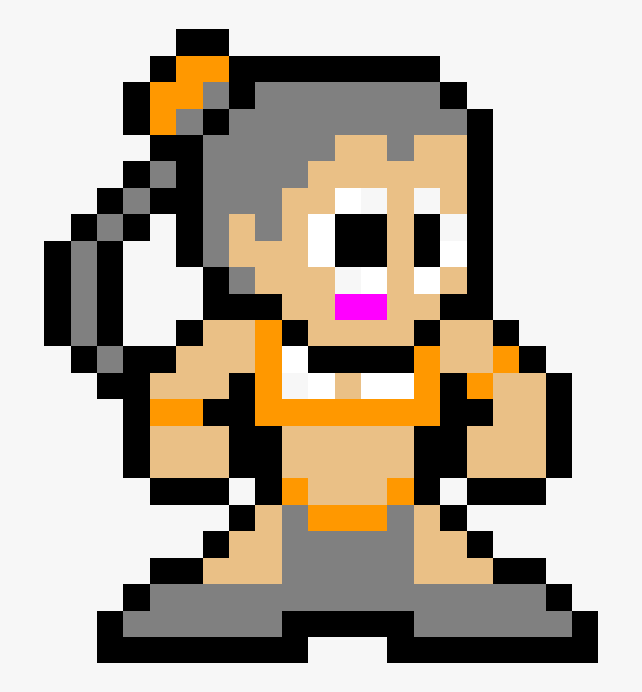 Pixel Art Street Fighter, Transparent Clipart