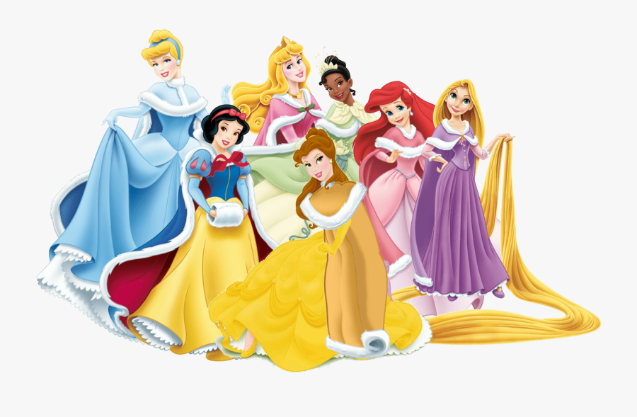 Grupo De Princesas Transparente - 7 Disney Princess Png, Transparent Clipart
