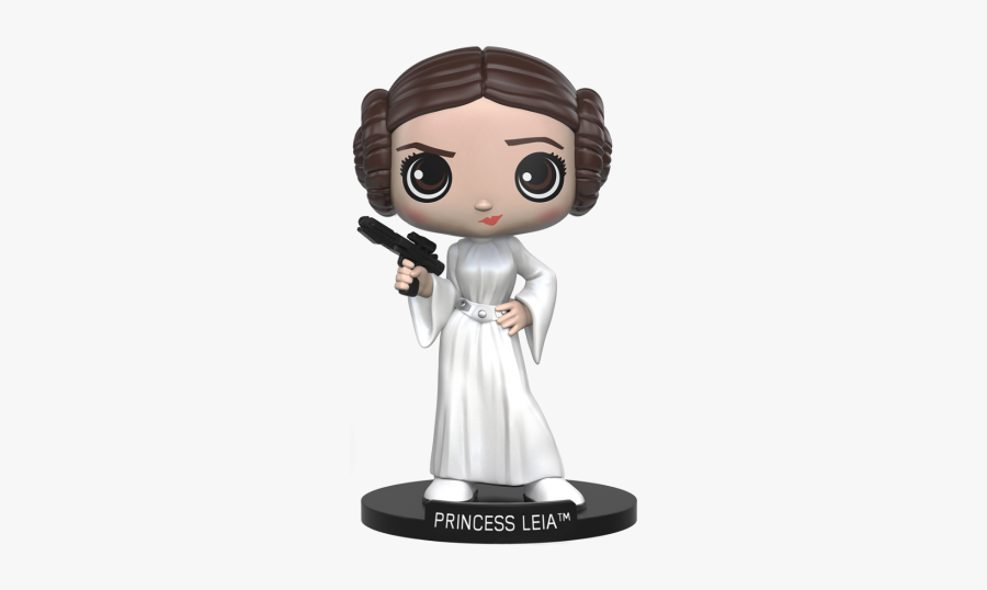 Toy - Star Wars Princess Leia Cartoon, Transparent Clipart