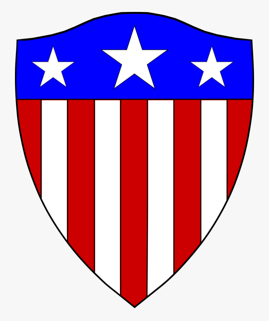 Captain America Logo Clipart At Getdrawings - Heraldry Heart, Transparent Clipart