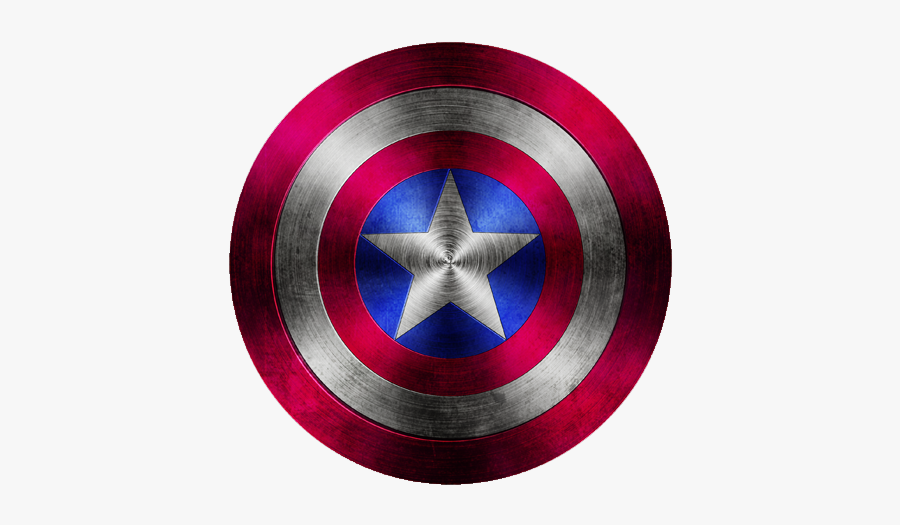 Captain America United States Shield - Captain America, Transparent Clipart