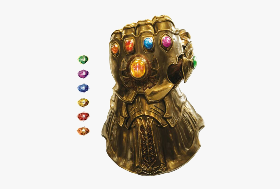 Transparent Gauntlet Clipart - Infinity Gauntlet Transparent Background, Transparent Clipart