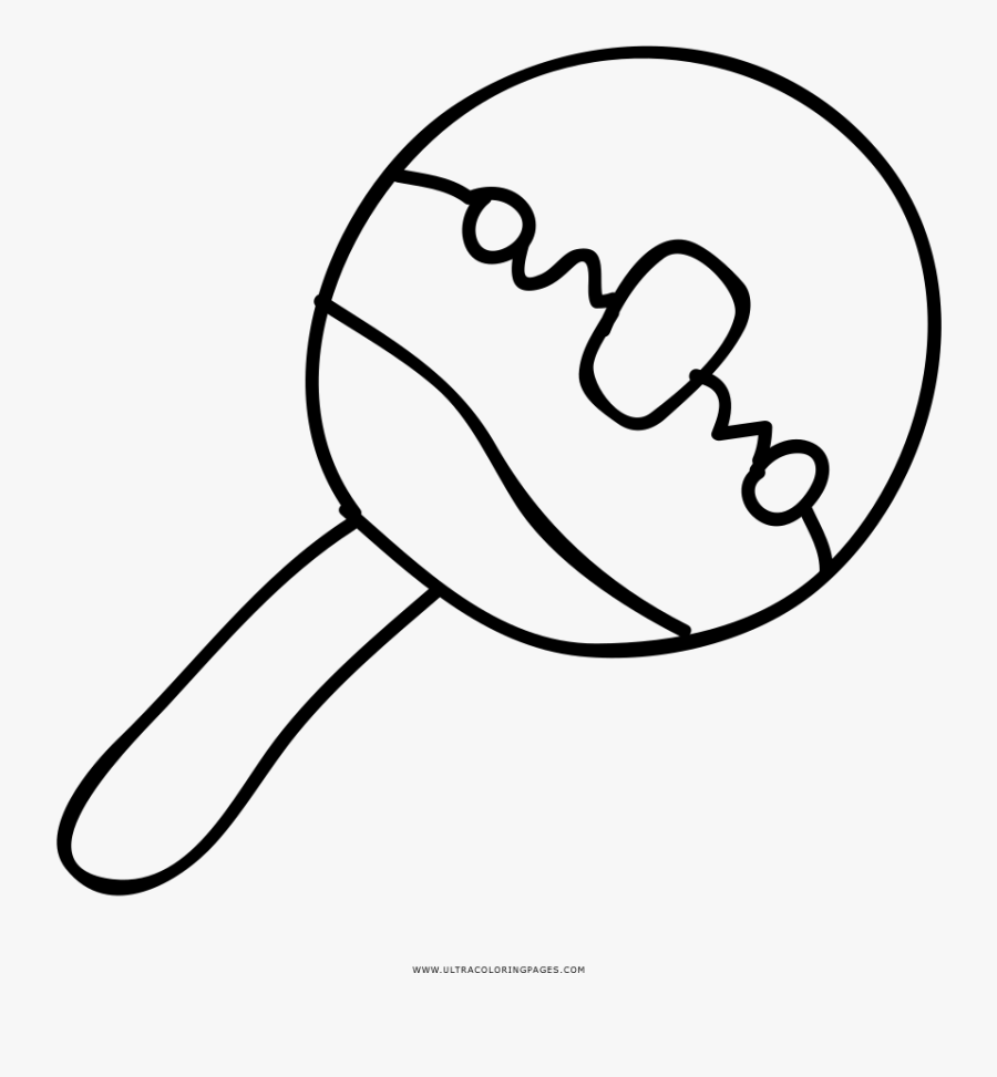 Baby Rattle Coloring Pages