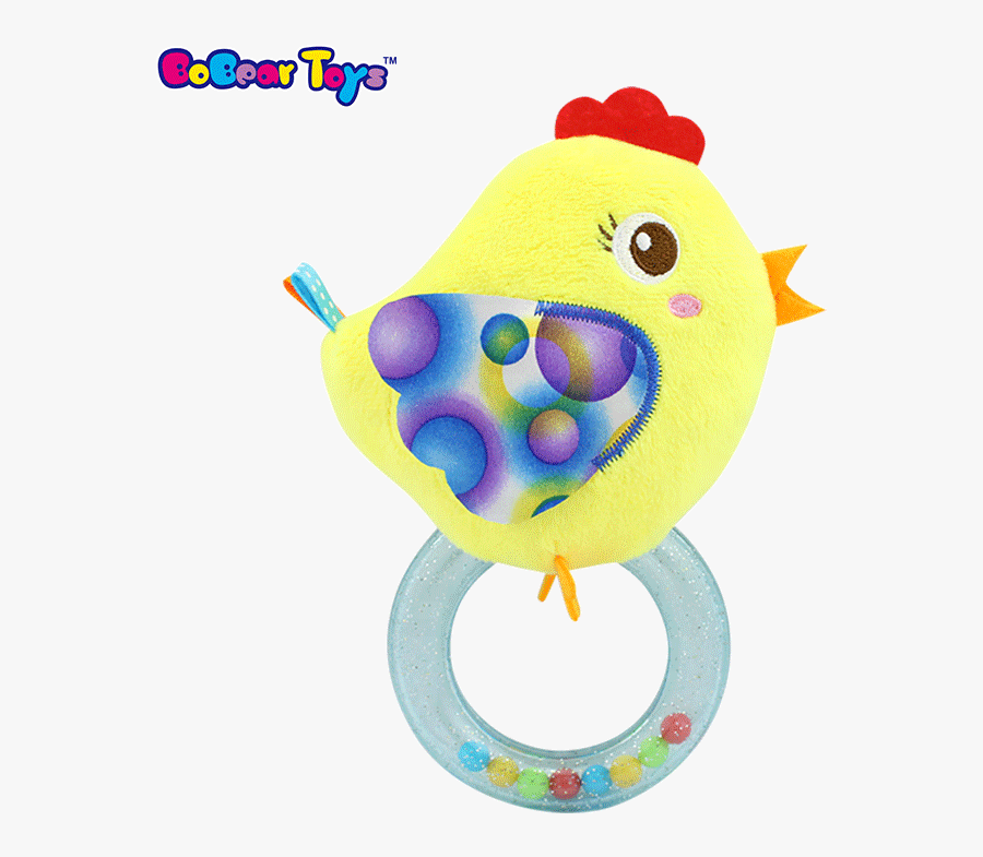 Bobeartoys Custom Baby Shaking Hand Bell Ring Plastic - Cartoon, Transparent Clipart