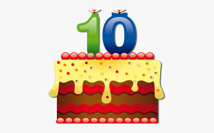 Birthday Candles Clipart Birthday Cake 9 - 10 Birthday Cake Clipart, Transparent Clipart