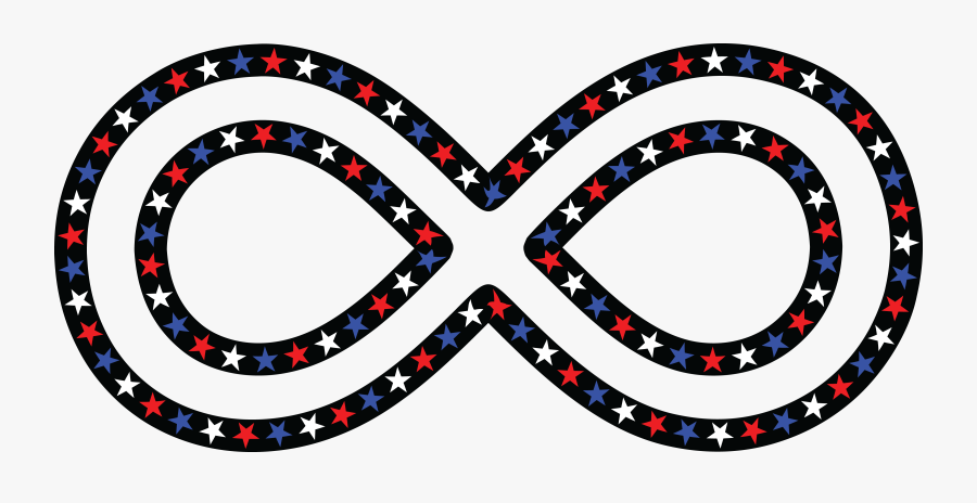 Clip Art Infinity Heart Clipart - Circle Of Small Stars, Transparent Clipart