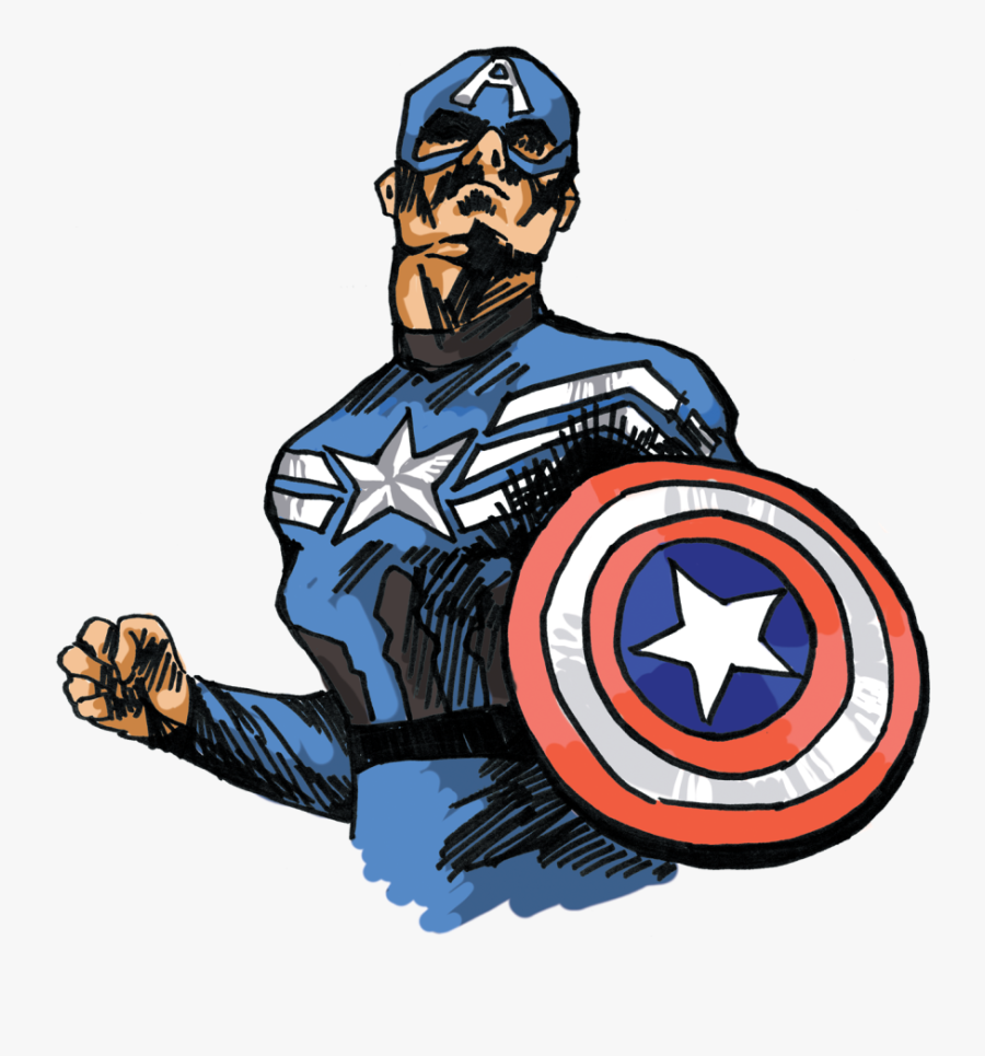 A&e Cooper-ellis Captianamerica Issue9 - Captain America, Transparent Clipart