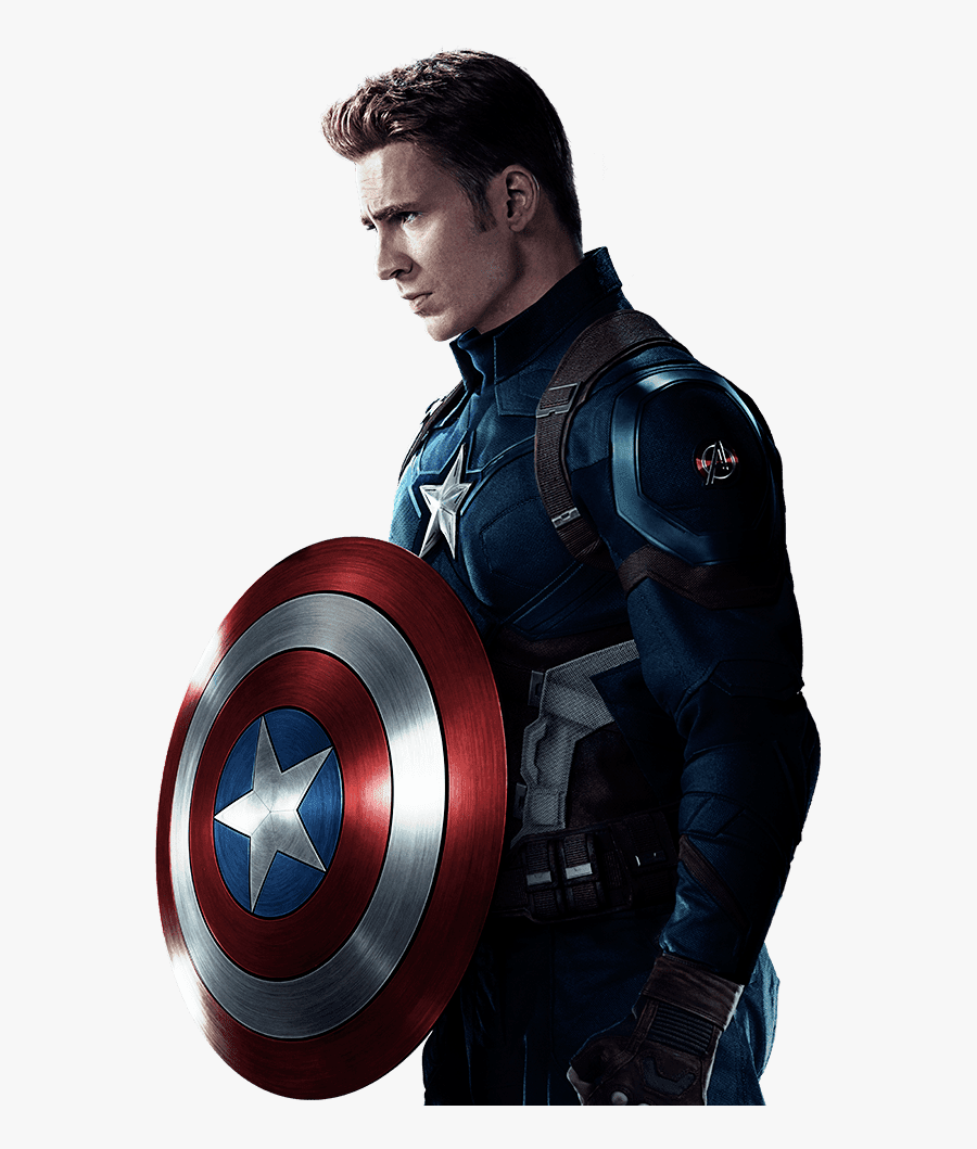 Captain America, Transparent Clipart