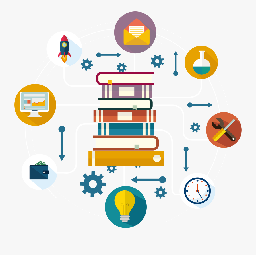 Clip Art Book Clip Art Online - Adobe Illustrator Vector Book, Transparent Clipart