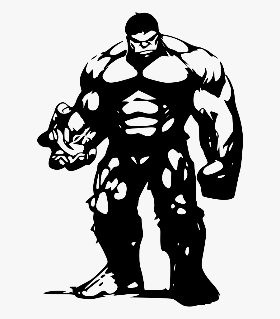Hulk Decal, Transparent Clipart