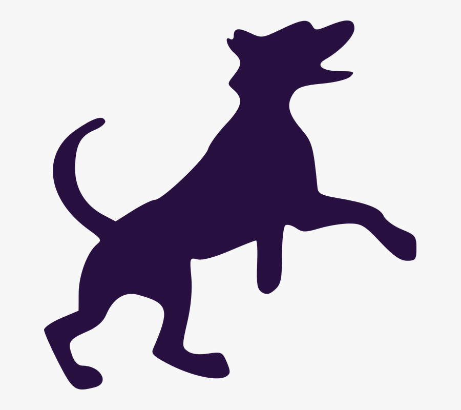 Dog Bark Silhouette Vector Clipart , Png Download - Do We Hear Sound, Transparent Clipart