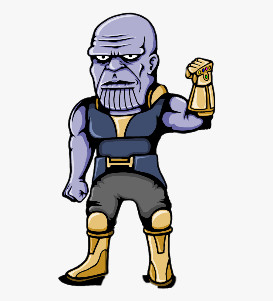 #thanos#caricatura - Thanos Caricatura, Transparent Clipart