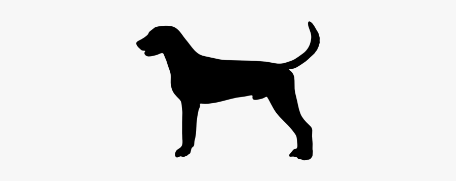 Dog Silhouettes - Dog, Transparent Clipart