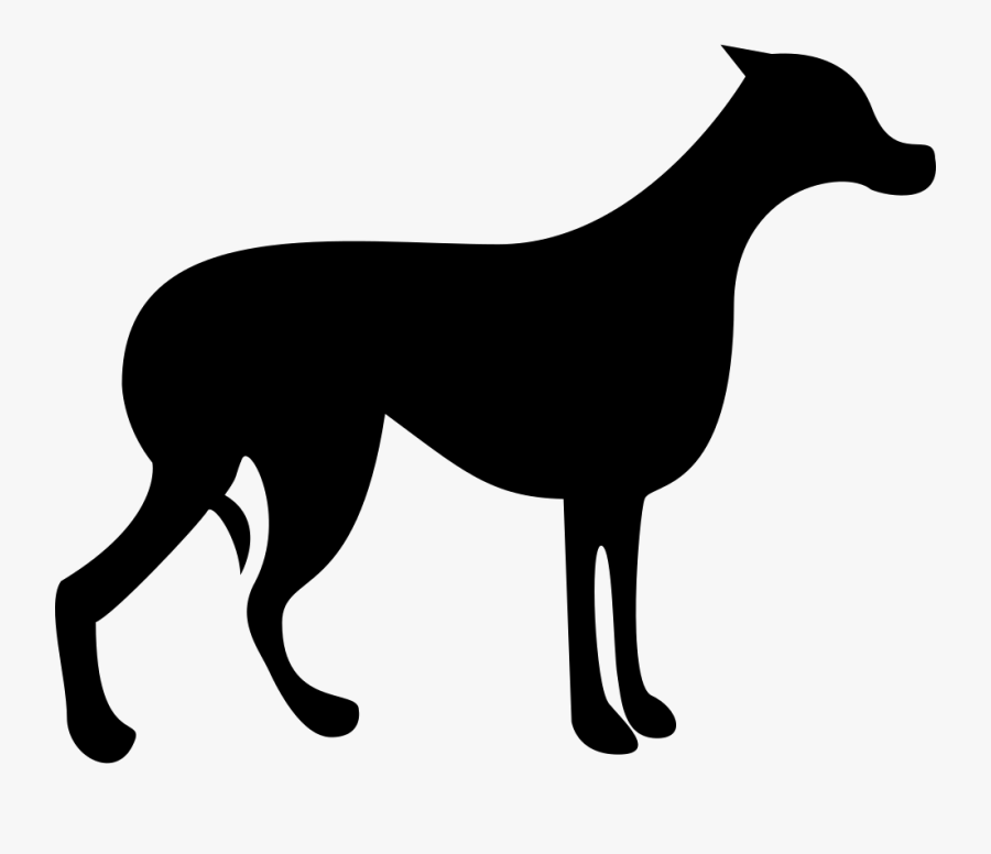Horse Dog Silhouette Clip Art, Transparent Clipart