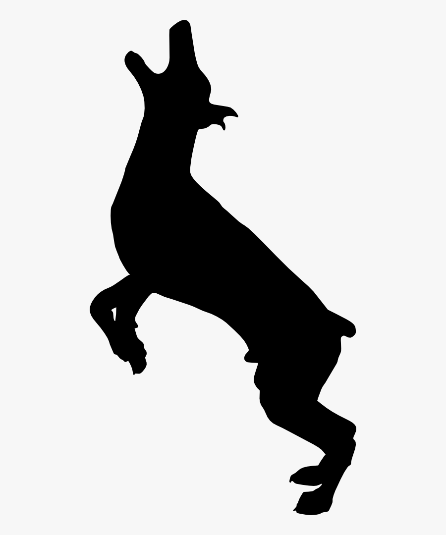 Dog-silhouette - Clipart Png Dog Silhouette, Transparent Clipart
