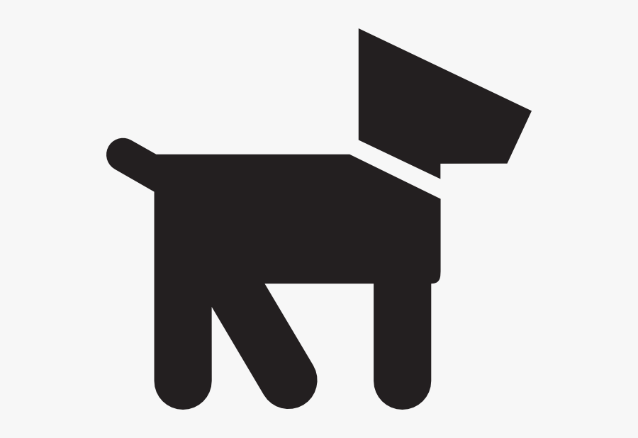 Dog Silhouette Clip Art - Dog Sign Silhouette Png, Transparent Clipart
